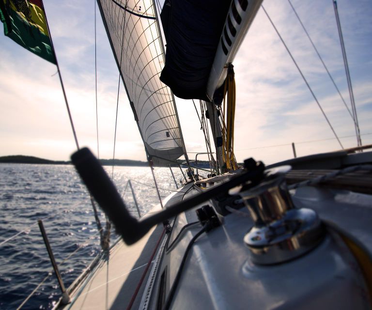 Boot im Wind